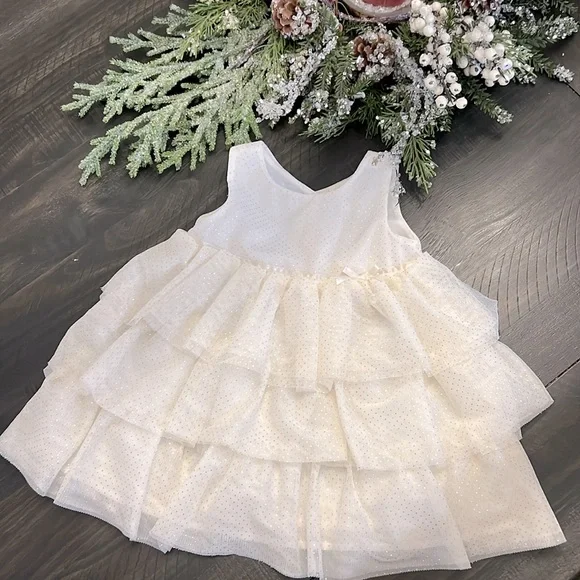 H&M tulle white dress